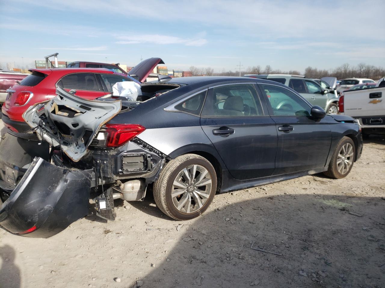 Obraz 3 z 2022 HONDA CIVIC EX 2022 z VIN JHMFE1F70NX007145