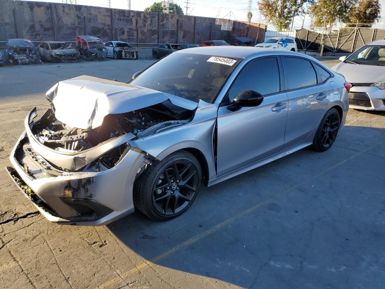 Изображение 1 2022 HONDA CIVIC SPORT 2022 с VIN 2HGFE2F53NH609856