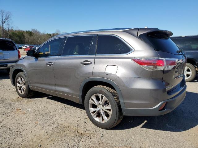 Obraz 2 z 2015 TOYOTA HIGHLANDER XLE 2015 z VIN 5TDKKRFH5FS047020