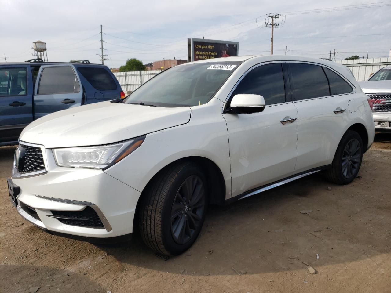 Image 1 of 2017 ACURA MDX TECHNOLOGY 2017 with VIN 5FRYD4H50HB005497