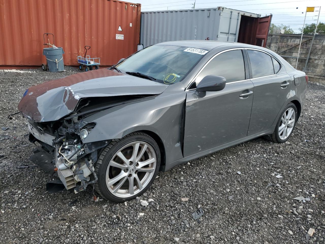 Image 1 of 2006 LEXUS IS 250 2006 with VIN JTHBK262965002170