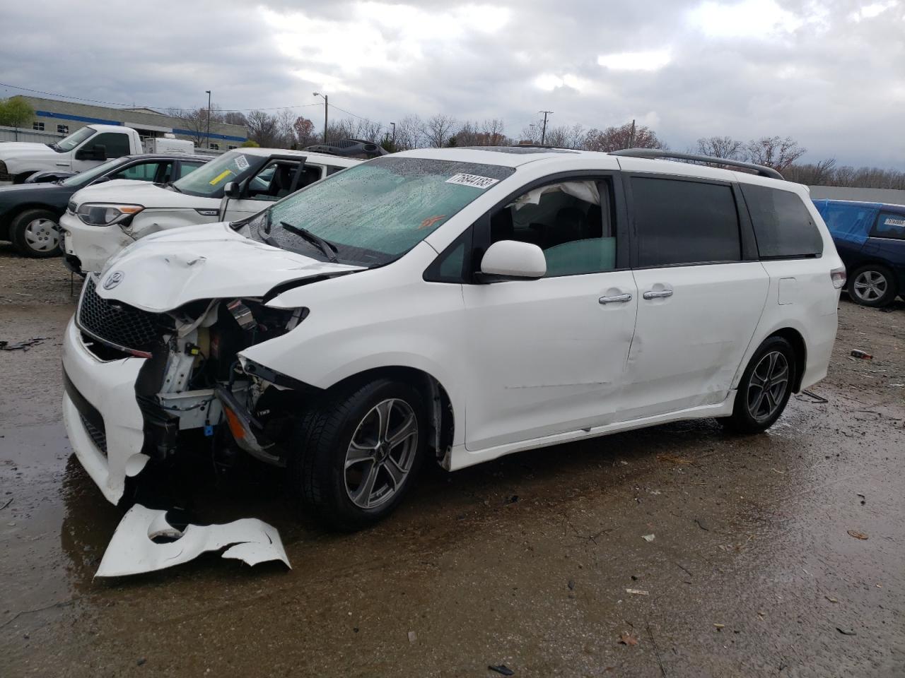 Image 1 of 2014 TOYOTA SIENNA SPORT 2014 with VIN 5TDXK3DC8ES499889