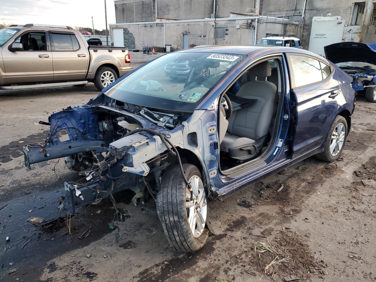 Image 1 of 2020 HYUNDAI ELANTRA SEL 2020 with VIN 5NPD84LF1LH630845