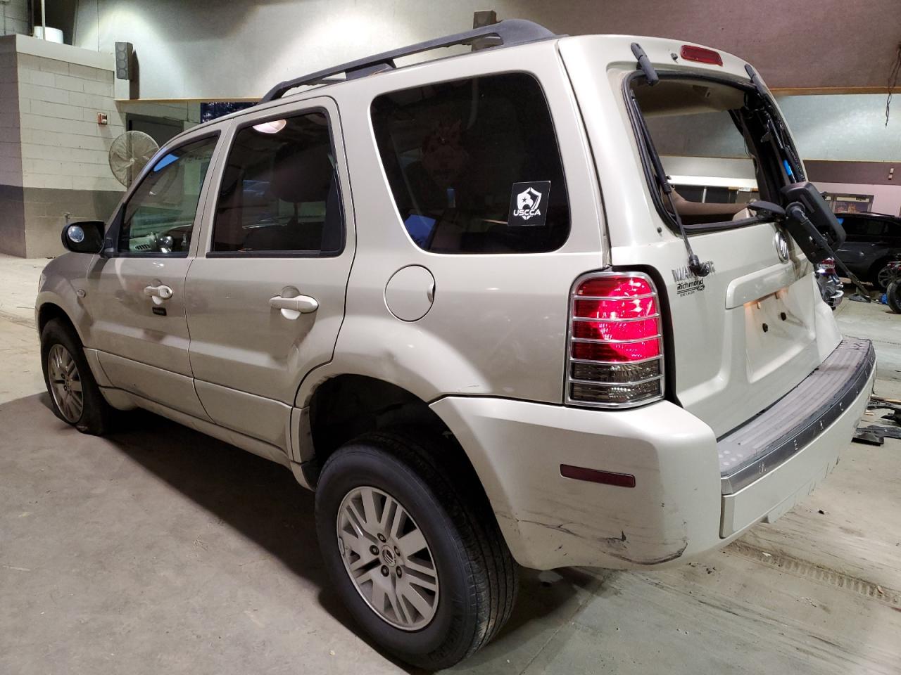 Image 2 of 2007 MERCURY MARINER LUXURY 2007 with VIN 4M2CU81157KJ08436