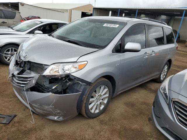 2017 TOYOTA SIENNA XLE 2017 image