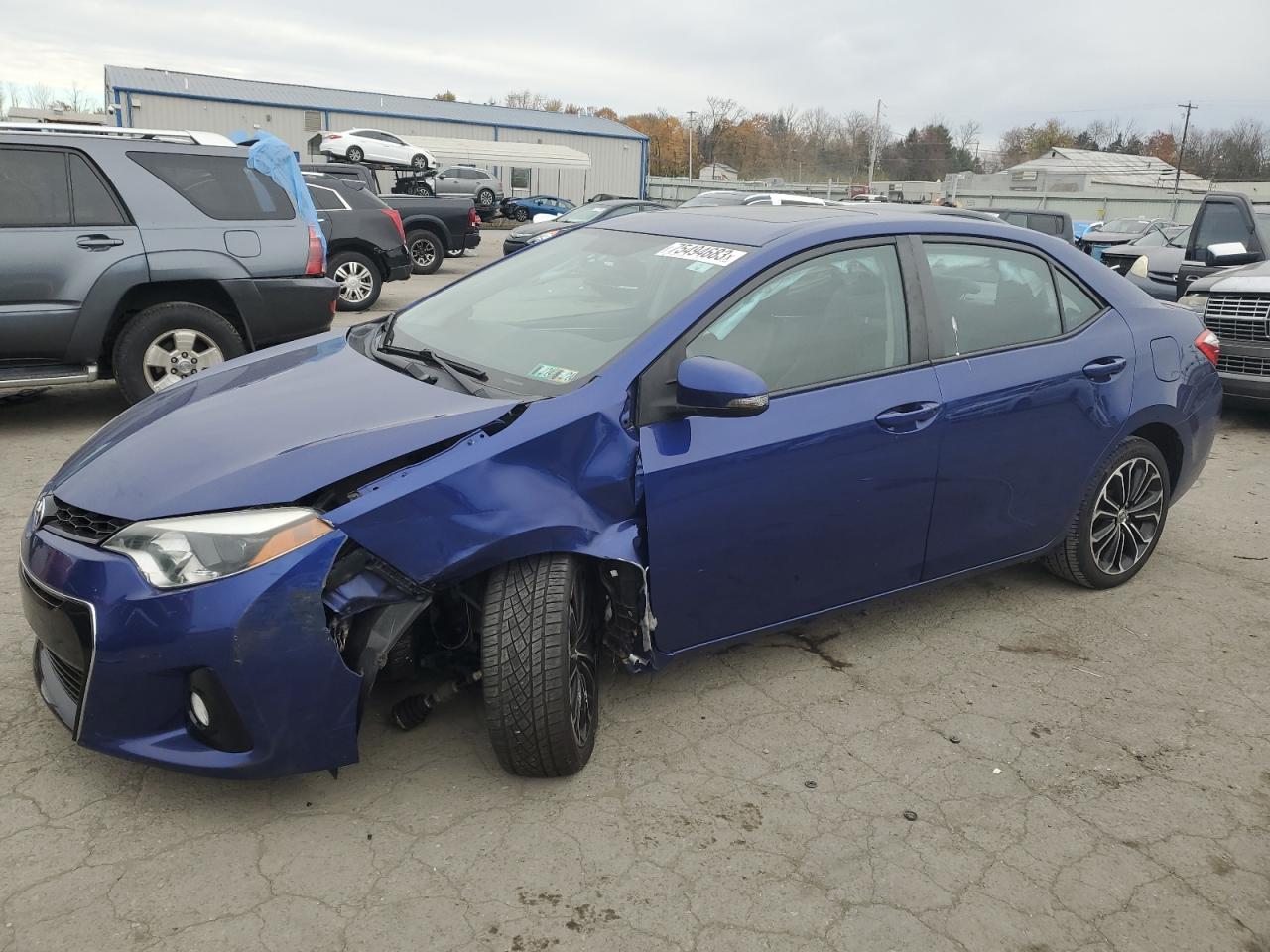 Изображение 1 2016 TOYOTA COROLLA L 2016 с VIN 2T1BURHE4GC657952