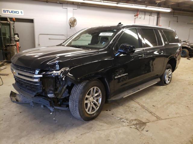 Image 1 of 2022 CHEVROLET SUBURBAN K1500 LT 2022 with VIN 1GNSKCKD4NR326009