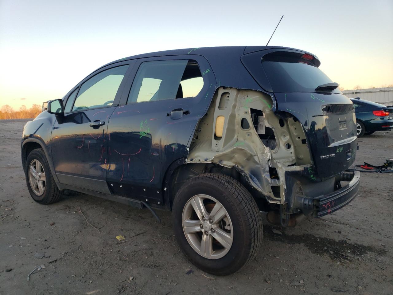 Image 2 of 2018 CHEVROLET TRAX LS 2018 with VIN 3GNCJNSB3JL207936