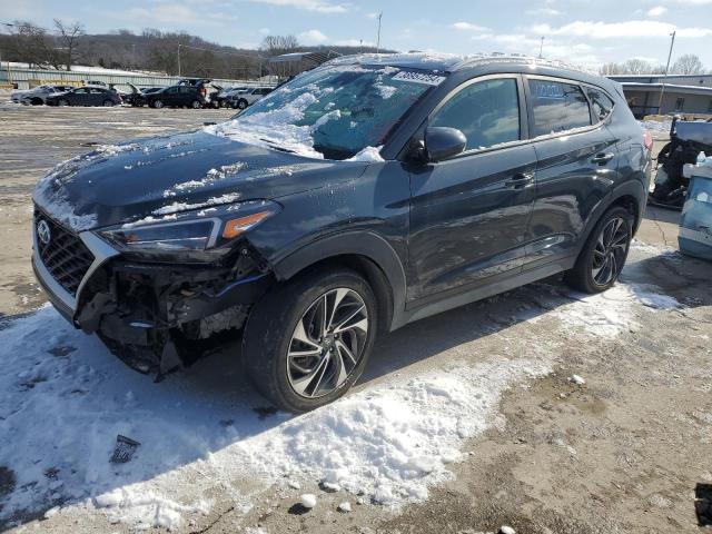 Image 1 of 2021 HYUNDAI TUCSON LIMITED 2021 with VIN KM8J33AL9MU366491