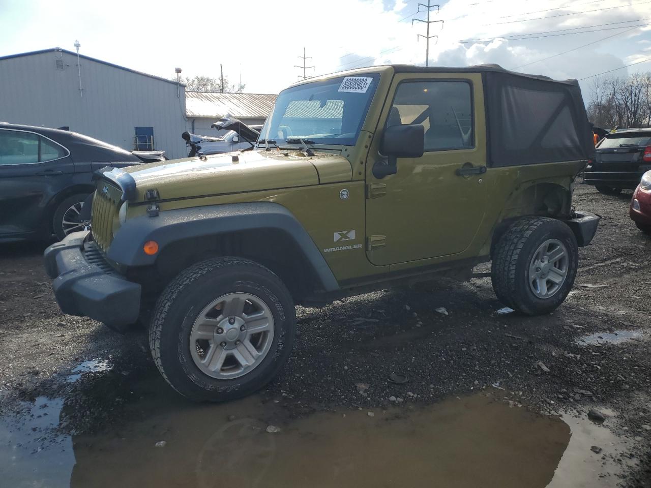 Image 1 of 2007 JEEP WRANGLER X 2007 with VIN 1J4FA241X7L214034