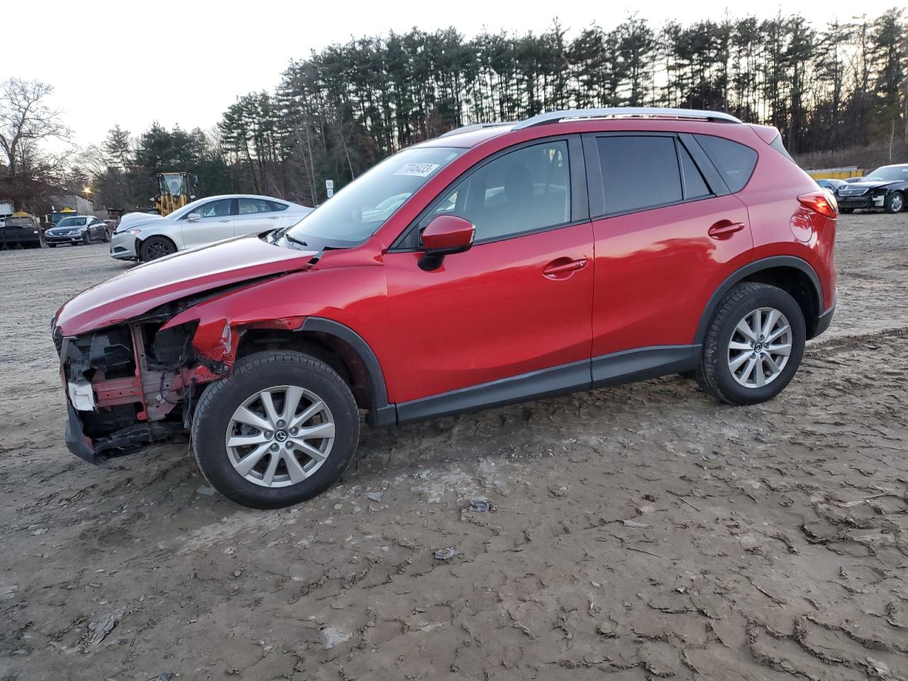 Image 1 of 2015 MAZDA CX-5 TOURING 2015 with VIN JM3KE4CY3F0457341