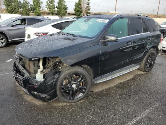 Image 1 of 2015 MERCEDES-BENZ ML 350 4MATIC 2015 with VIN 4JGDA5HBXFA476532