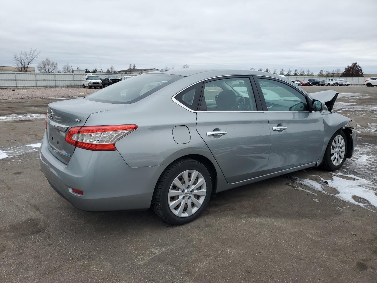 Image 3 of 2013 NISSAN SENTRA S 2013 with VIN 3N1AB7AP3DL617438