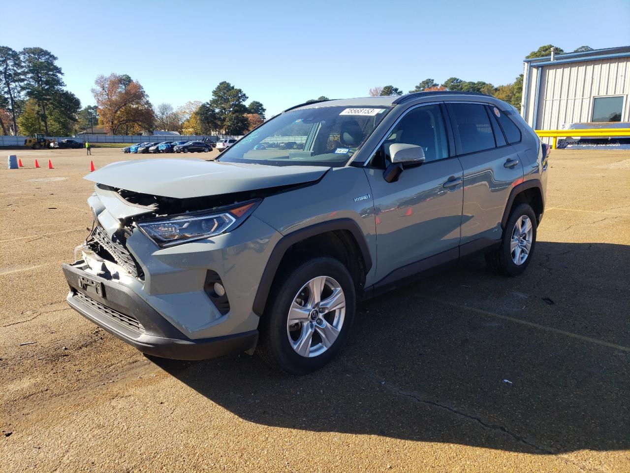 Image 1 of 2021 TOYOTA RAV4 XLE 2021 with VIN 4T3R6RFV8MU014839