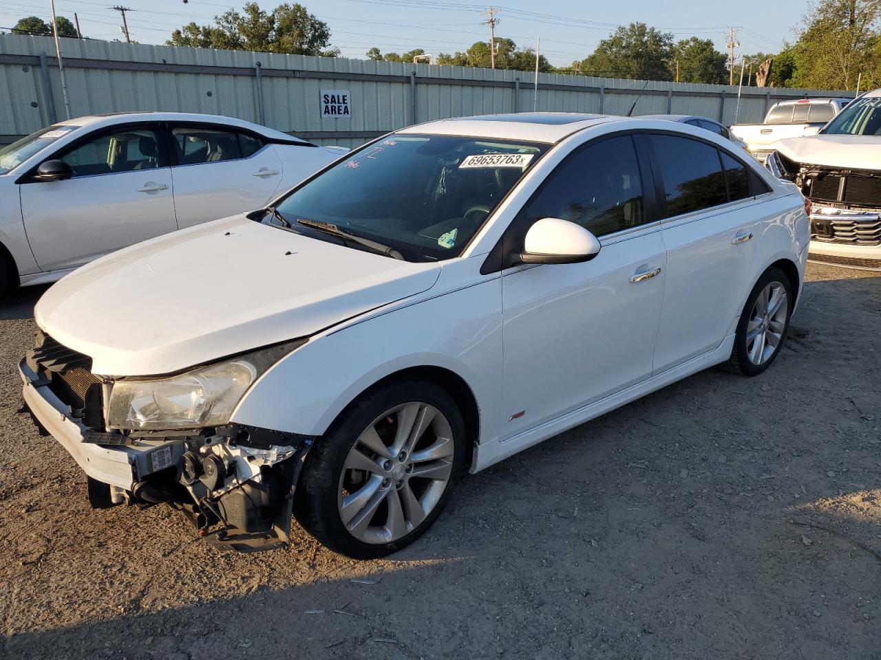 Obraz 1 z 2012 CHEVROLET CRUZE LTZ 2012 z VIN 1G1PH5SC9C7405774