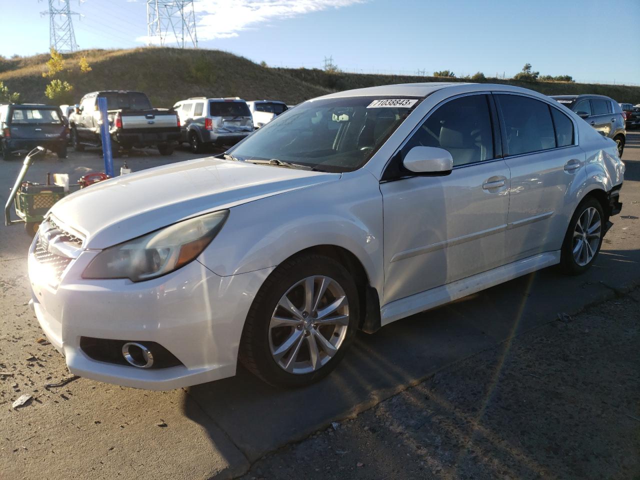 Image 1 of 2013 SUBARU LEGACY 2.5I LIMITED 2013 with VIN 4S3BMCK61D3015515