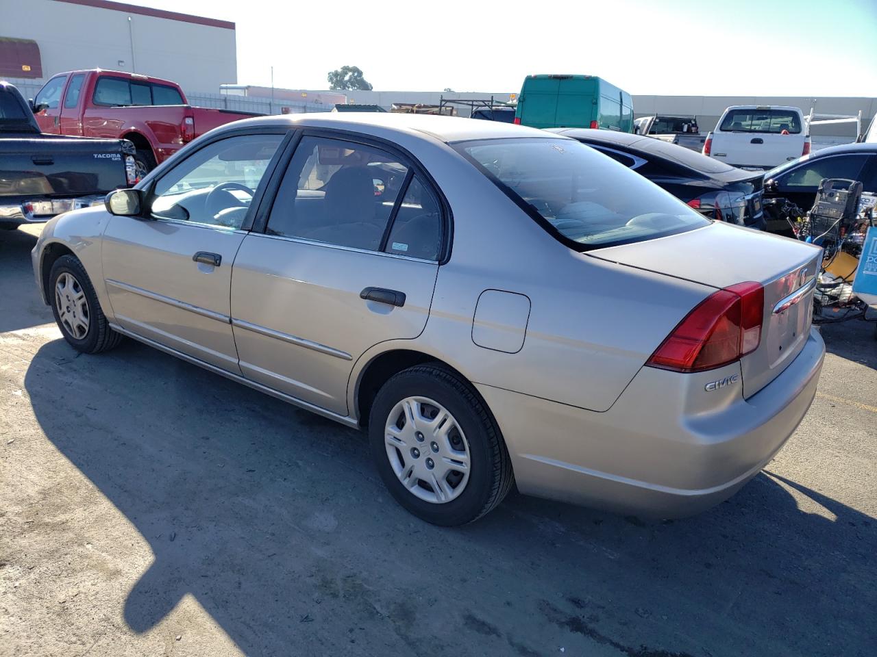 Изображение 2 2001 HONDA CIVIC LX 2001 с VIN 2HGES16591H610535