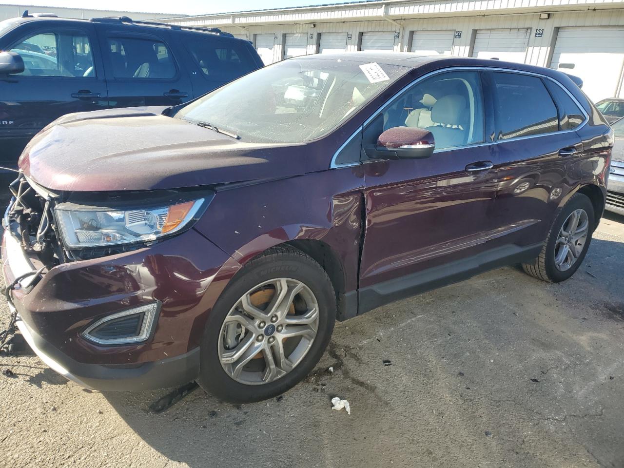 Изображение 1 2017 FORD EDGE TITANIUM 2017 с VIN 2FMPK4K98HBB78644