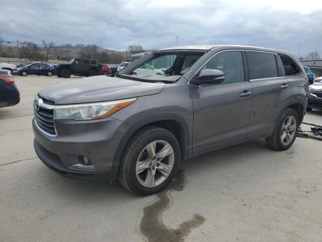 Image 1 of 2015 TOYOTA HIGHLANDER LIMITED 2015 with VIN 5TDYKRFH5FS091254