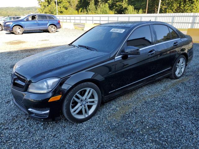 Image 1 of 2014 MERCEDES-BENZ C 300 4MATIC 2014 with VIN WDDGF8AB1EA911702