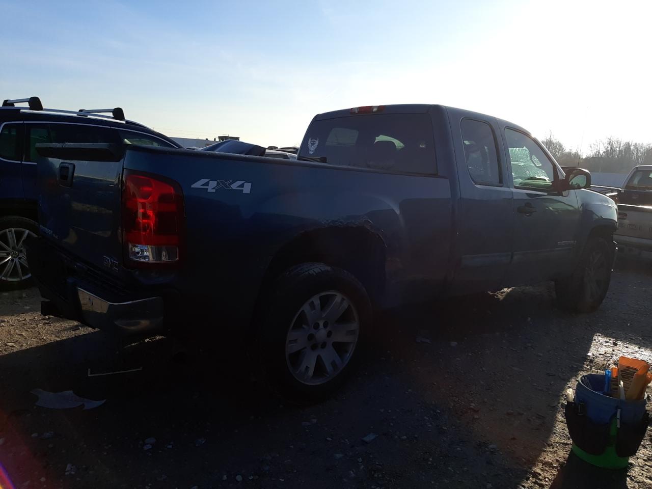 Image 3 of 2008 GMC SIERRA K1500 2008 with VIN 1GTEK19J98Z315467