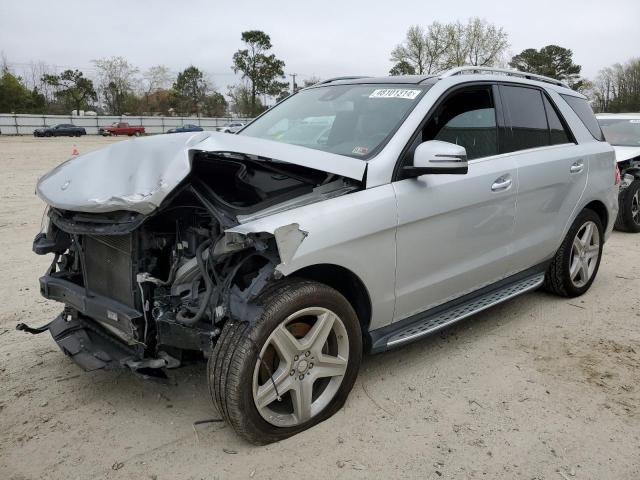 Image 1 of 2014 MERCEDES-BENZ ML 350 4MATIC 2014 with VIN 4JGDA5HB4EA276924