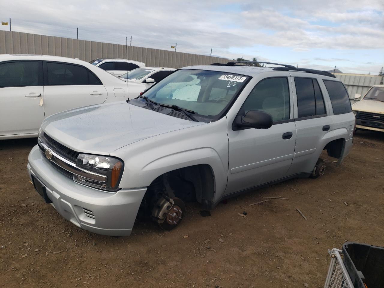 Image 1 of 2008 CHEVROLET TRAILBLAZER LS 2008 with VIN 1GNDT13S382248018