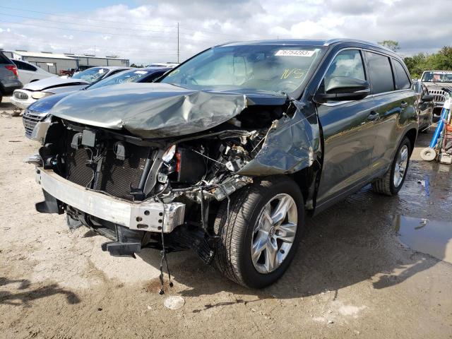 Изображение 1 2016 TOYOTA HIGHLANDER LIMITED 2016 с VIN 5TDYKRFH9GS183291