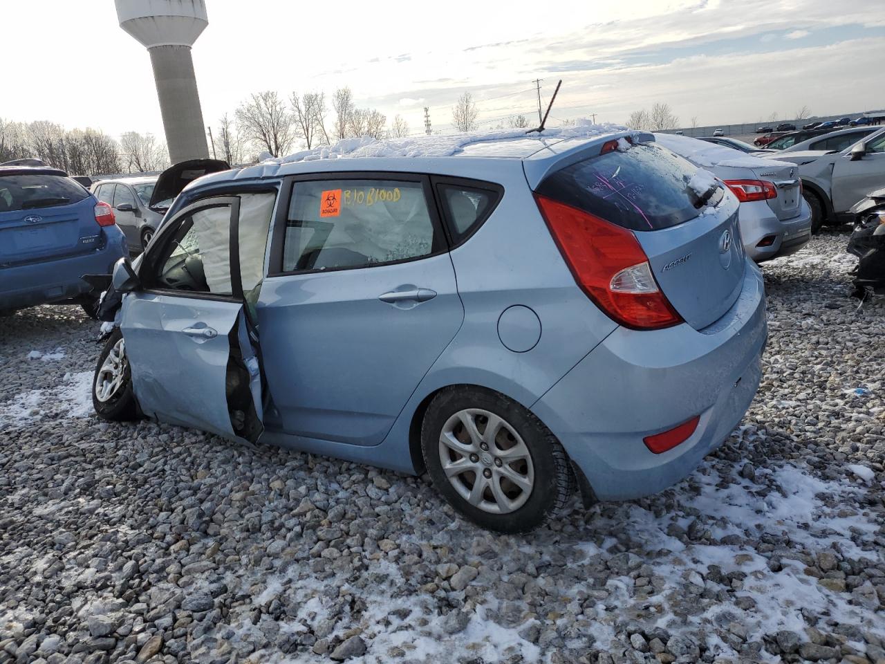 Obraz 2 z 2012 HYUNDAI ACCENT GLS 2012 z VIN KMHCT5AE7CU056585