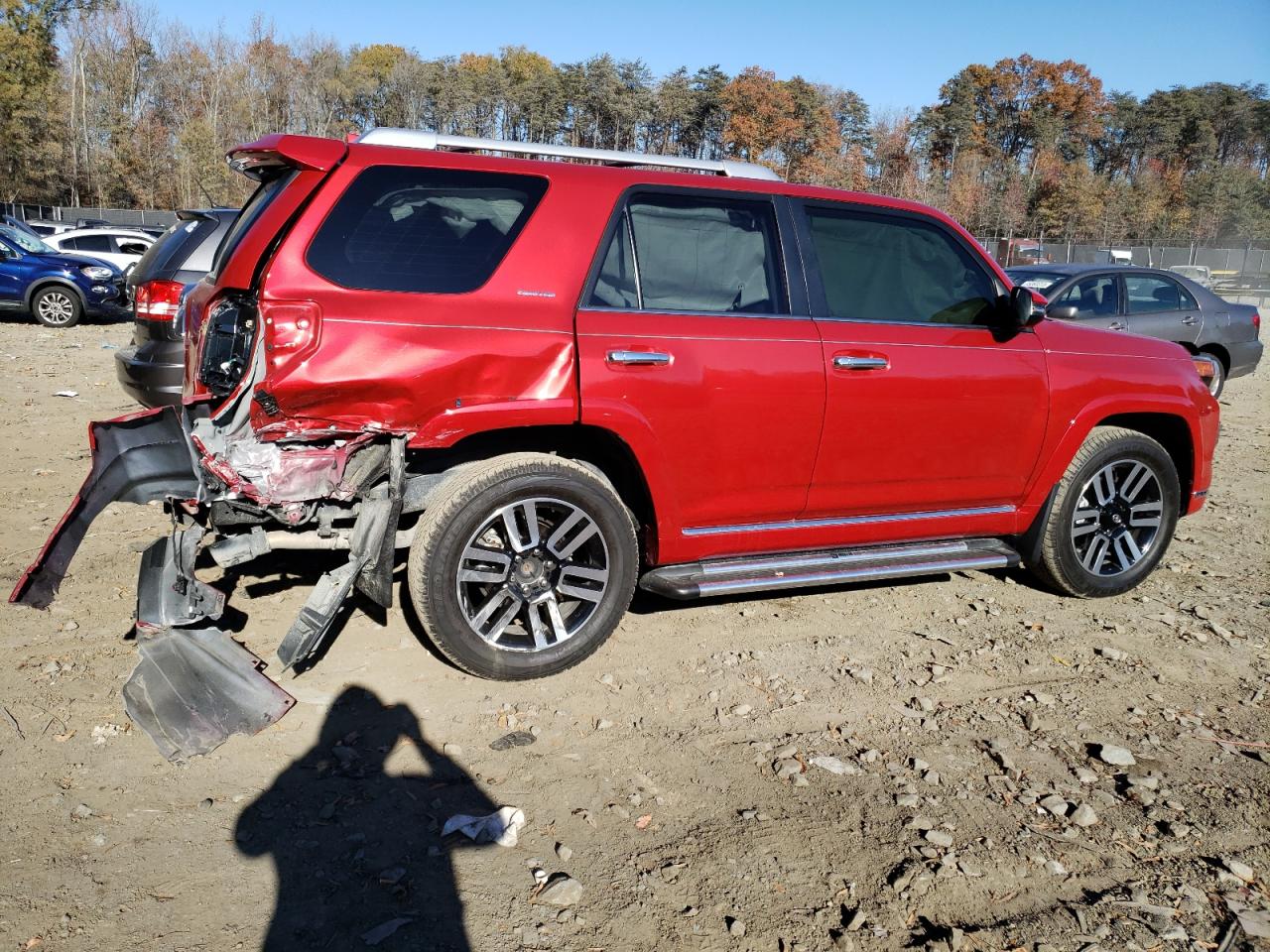 Изображение 3 2022 TOYOTA 4RUNNER LIMITED 2022 с VIN JTEKU5JR5N5998840