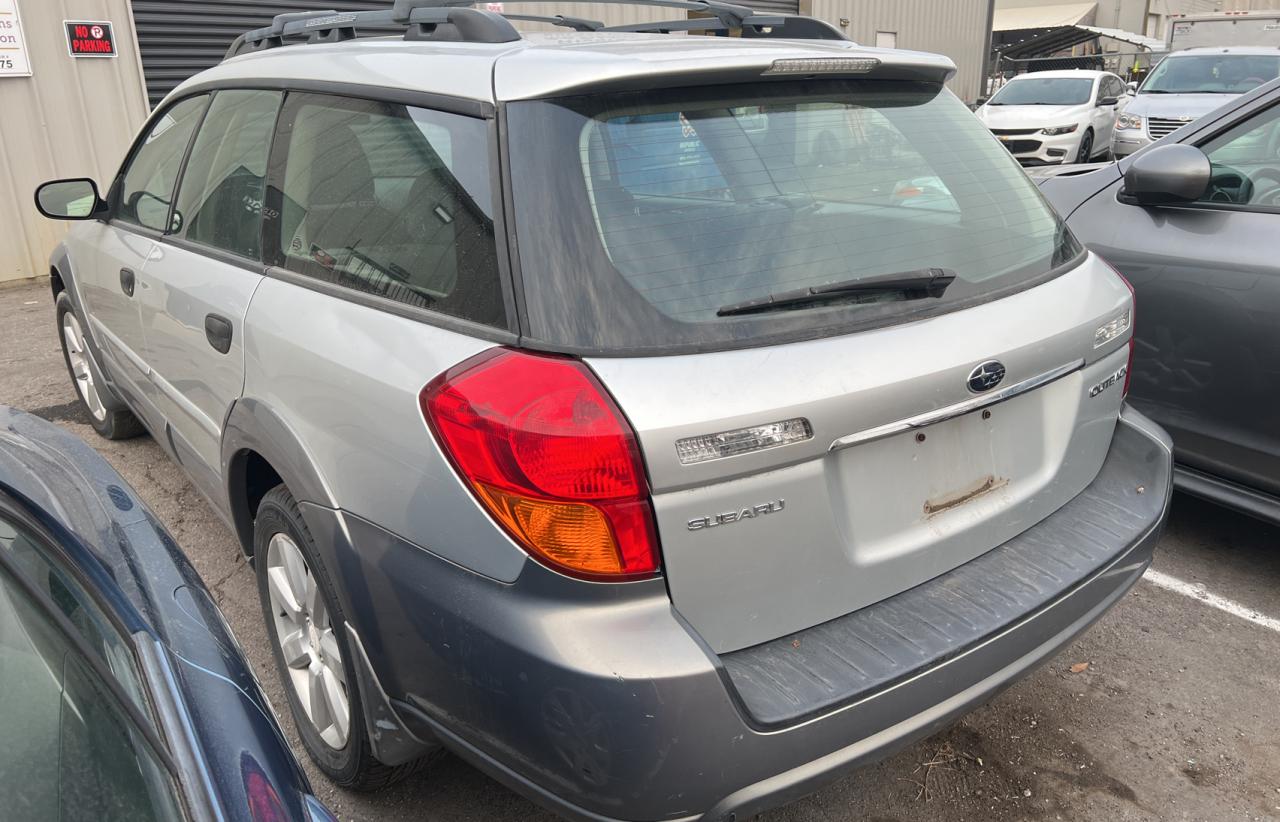 Image 3 of 2006 SUBARU LEGACY OUTBACK 2.5I 2006 with VIN 4S4BP61CX66333842