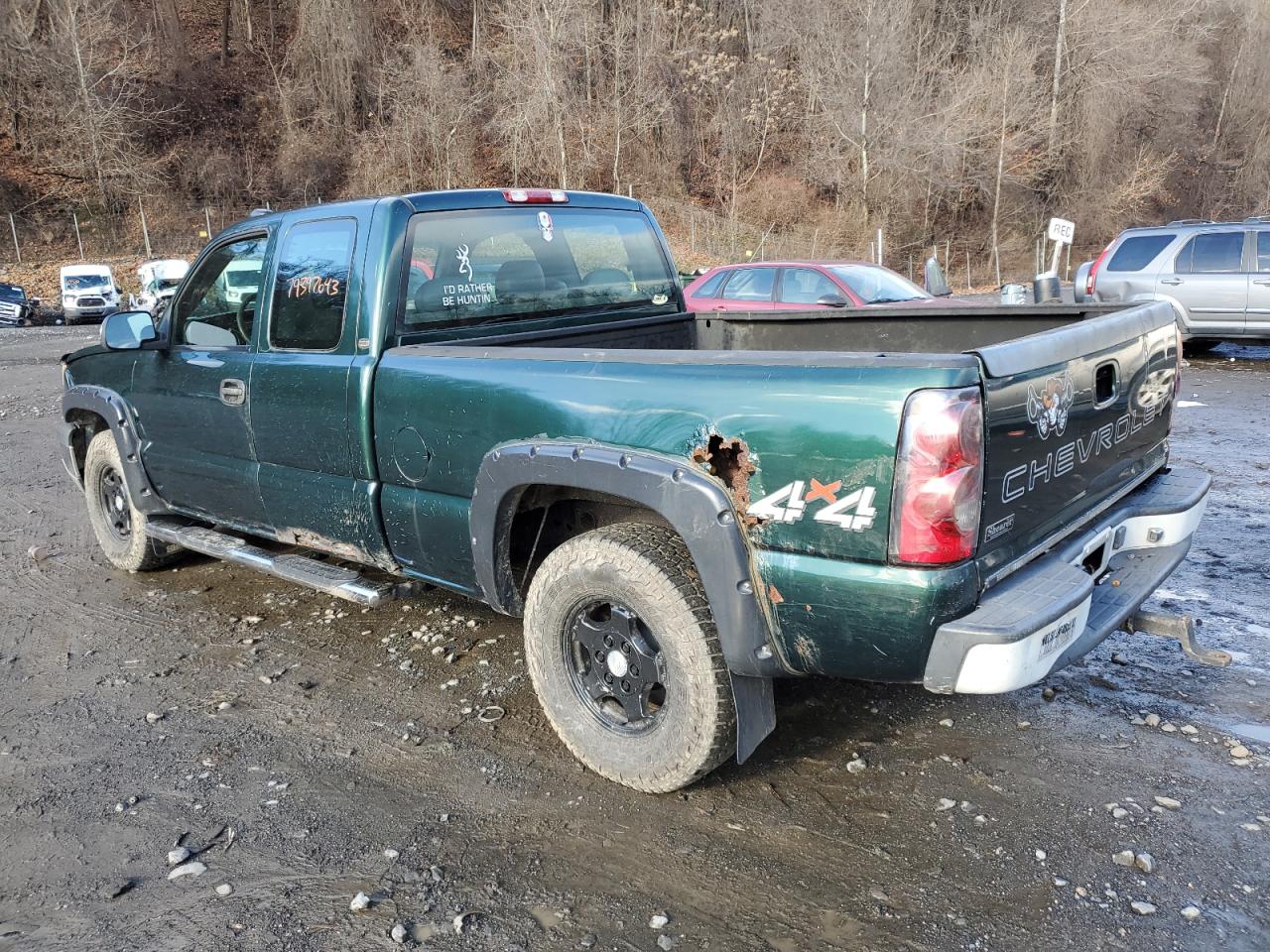 Изображение 2 2004 CHEVROLET SILVERADO K1500 2004 с VIN 2GCEK19V841407286
