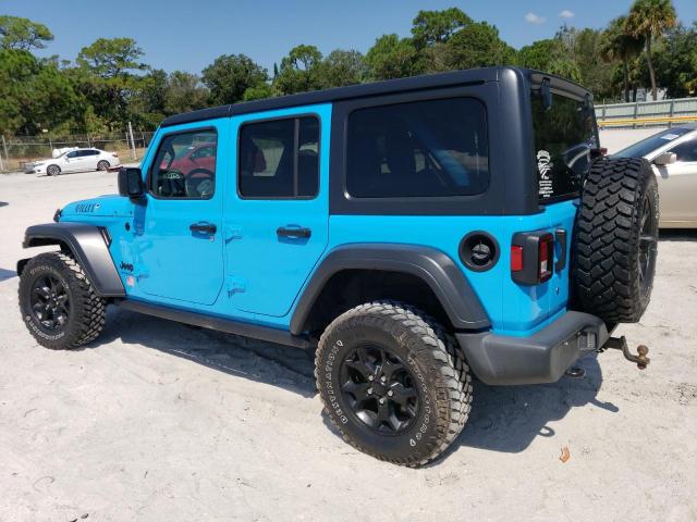 Image 2 of 2021 JEEP WRANGLER UNLIMITED SPORT 2021 with VIN 1C4HJXDG8MW637656