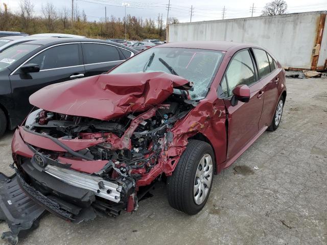 Obraz 1 z 2022 TOYOTA COROLLA LE 2022 z VIN JTDEPMAE6NJ222451