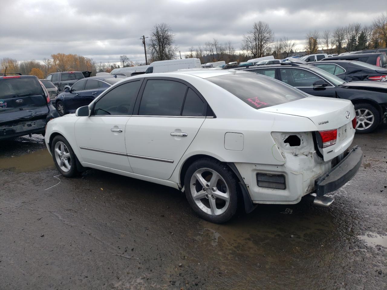 Image 2 of 2008 HYUNDAI SONATA SE 2008 with VIN 5NPEU46F88H304317