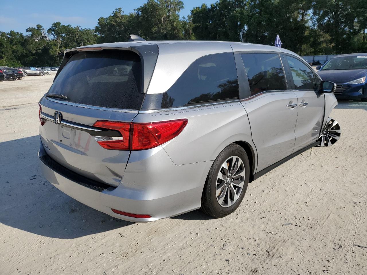 Изображение 3 2022 HONDA ODYSSEY EXL 2022 с VIN 5FNRL6H76NB008616