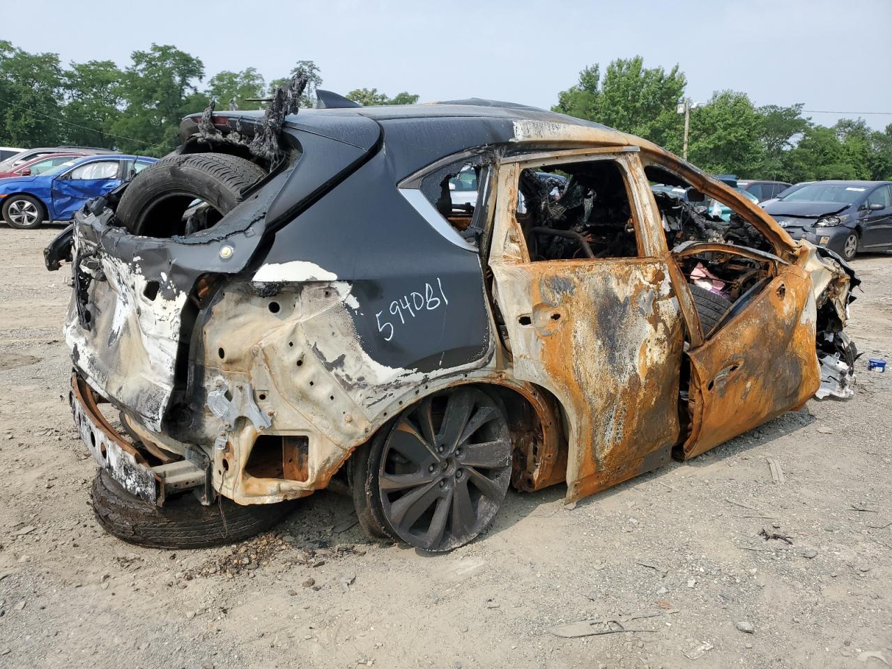 Image 3 of 2022 MAZDA CX-5 PREMIUM 2022 with VIN JM3KFBDM0N1594081