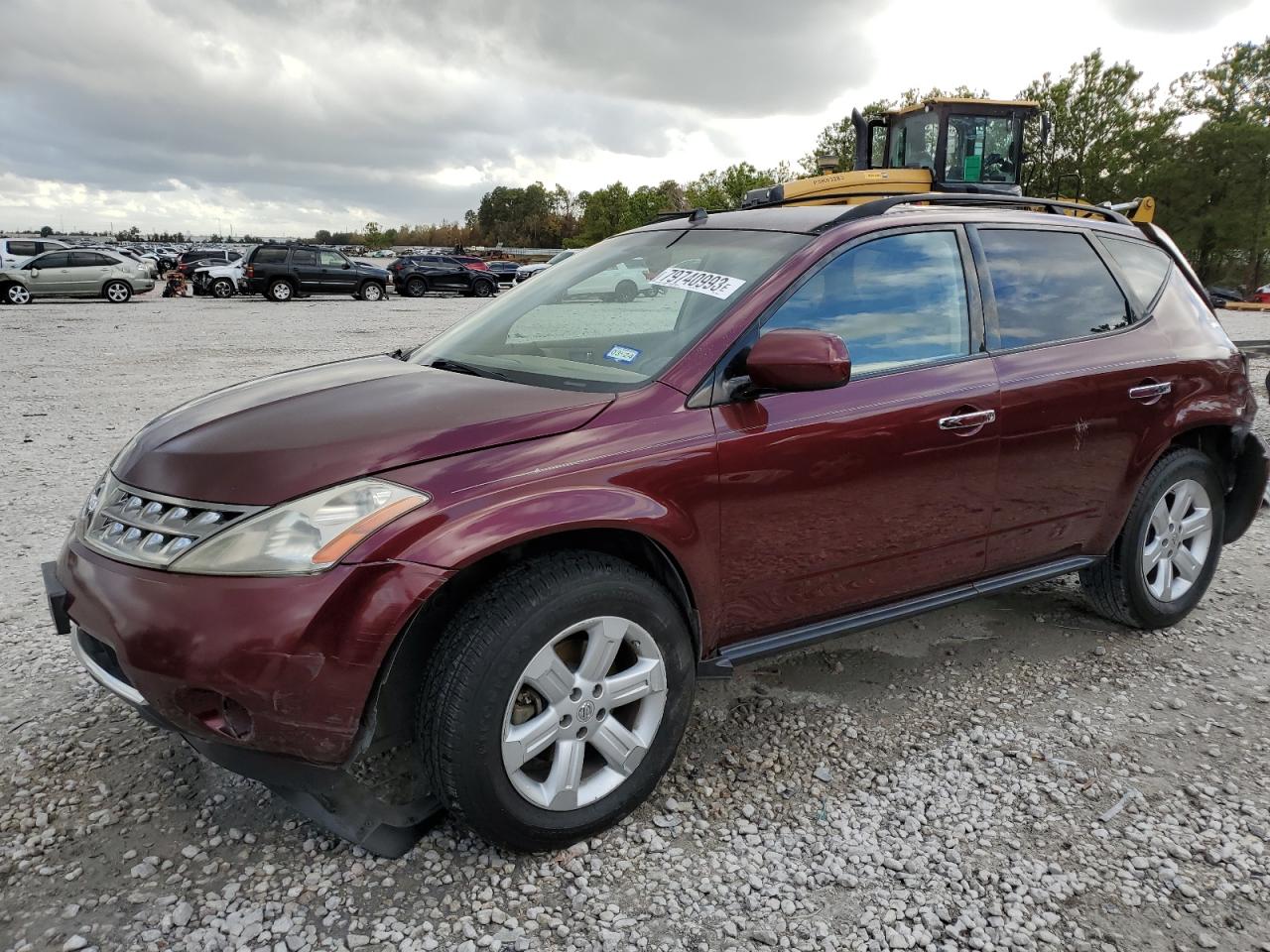 Image 1 of 2007 NISSAN MURANO SL 2007 with VIN JN8AZ08T27W515621