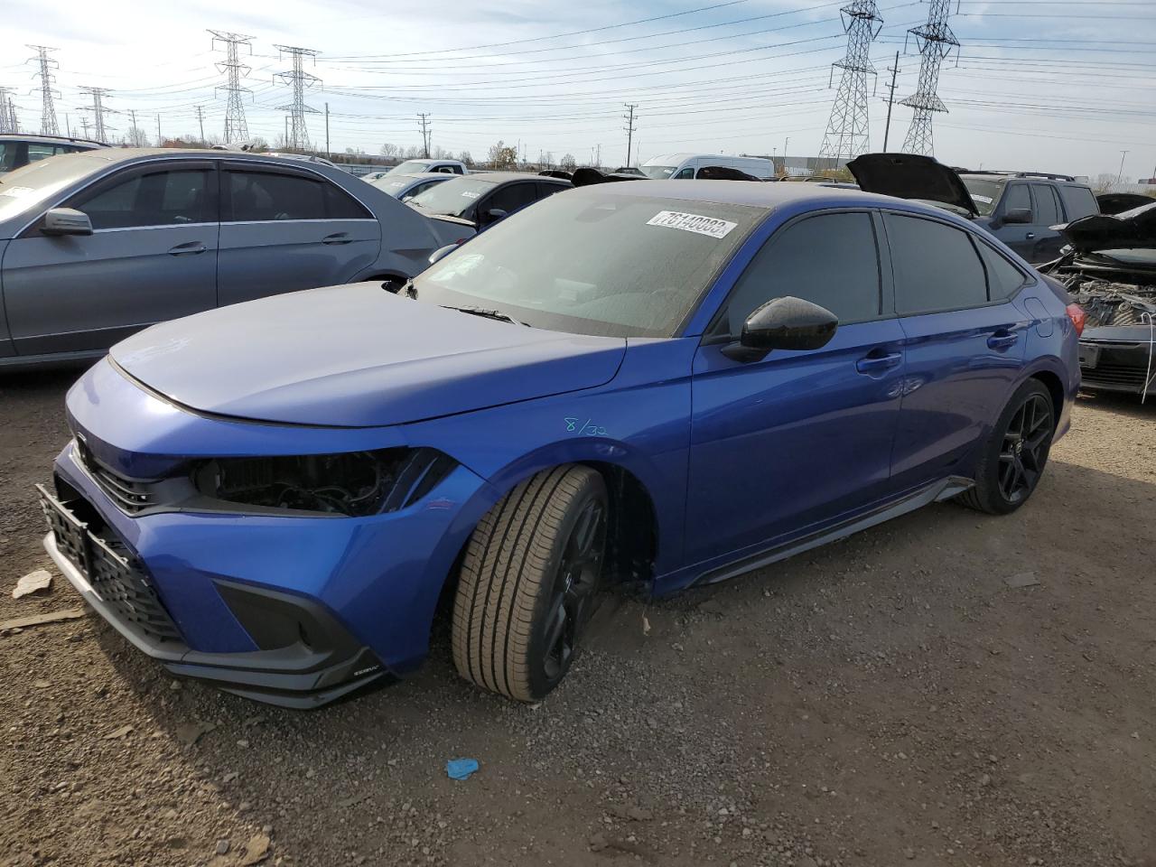 Изображение 1 2022 HONDA CIVIC SPORT 2022 с VIN 2HGFE2F59NH605522