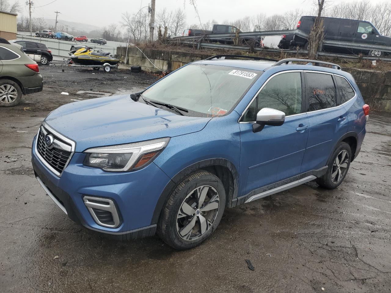 Image 1 of 2021 SUBARU FORESTER TOURING 2021 with VIN JF2SKAXC8MH584732