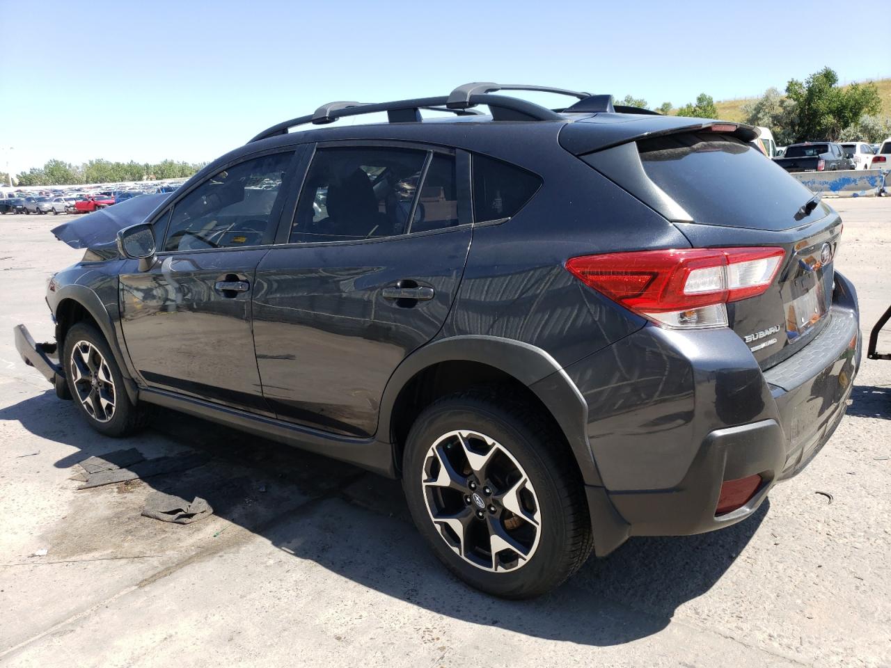 Image 2 of 2019 SUBARU CROSSTREK PREMIUM 2019 with VIN JF2GTACC0K8329739