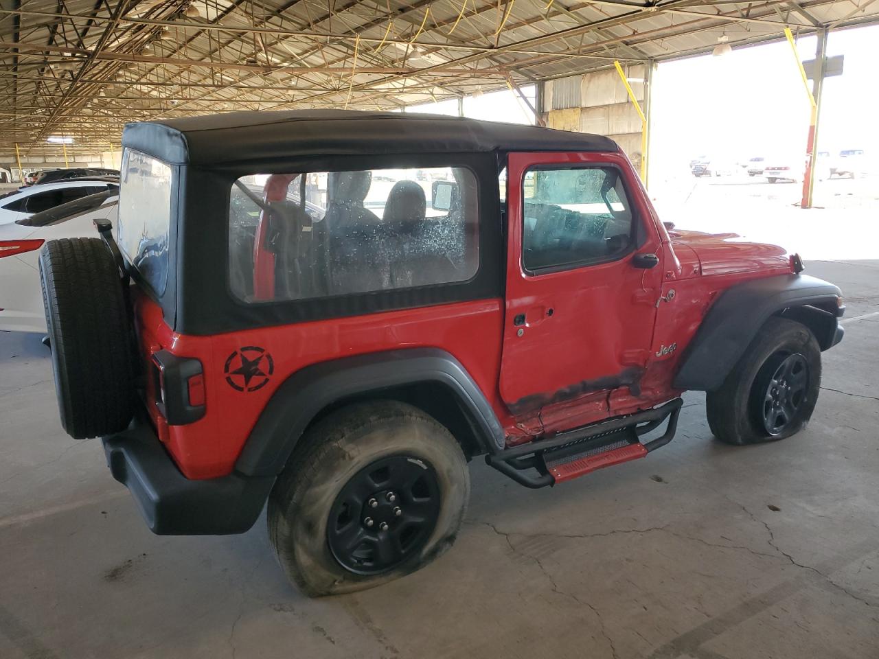 Obraz 3 z 2020 JEEP WRANGLER SPORT 2020 z VIN 1C4GJXAN8LW300563