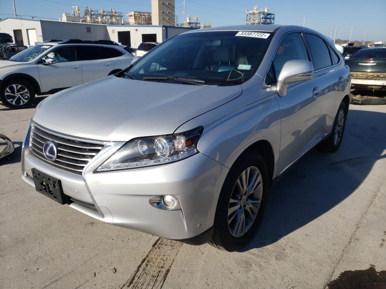 Image 2 of 2013 LEXUS RX 450 2013 with VIN JTJZB1BA6D2007944