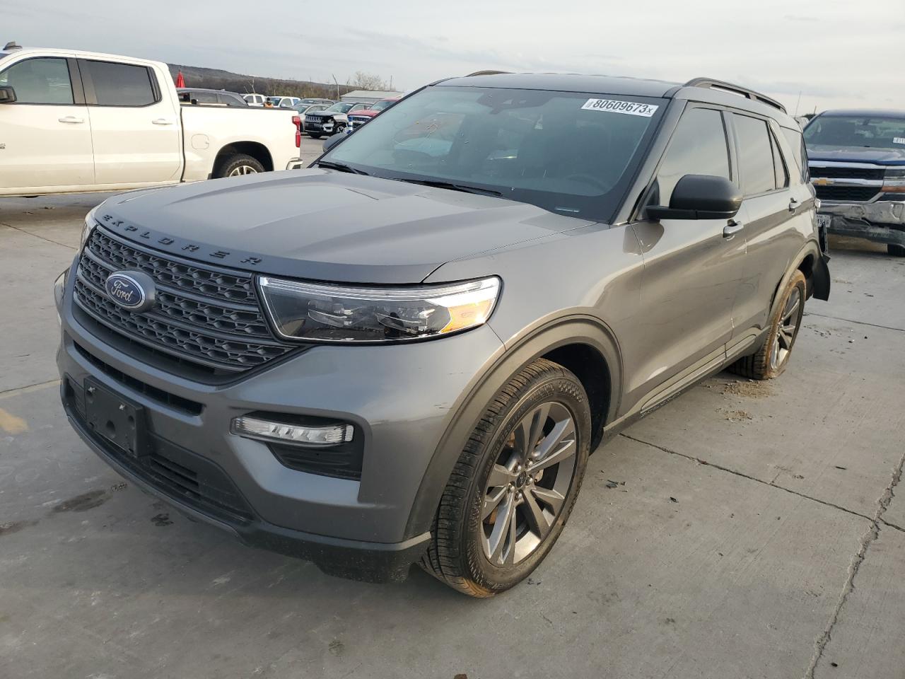 Изображение 1 2021 FORD EXPLORER XLT 2021 с VIN 1FMSK7DH4MGA04377