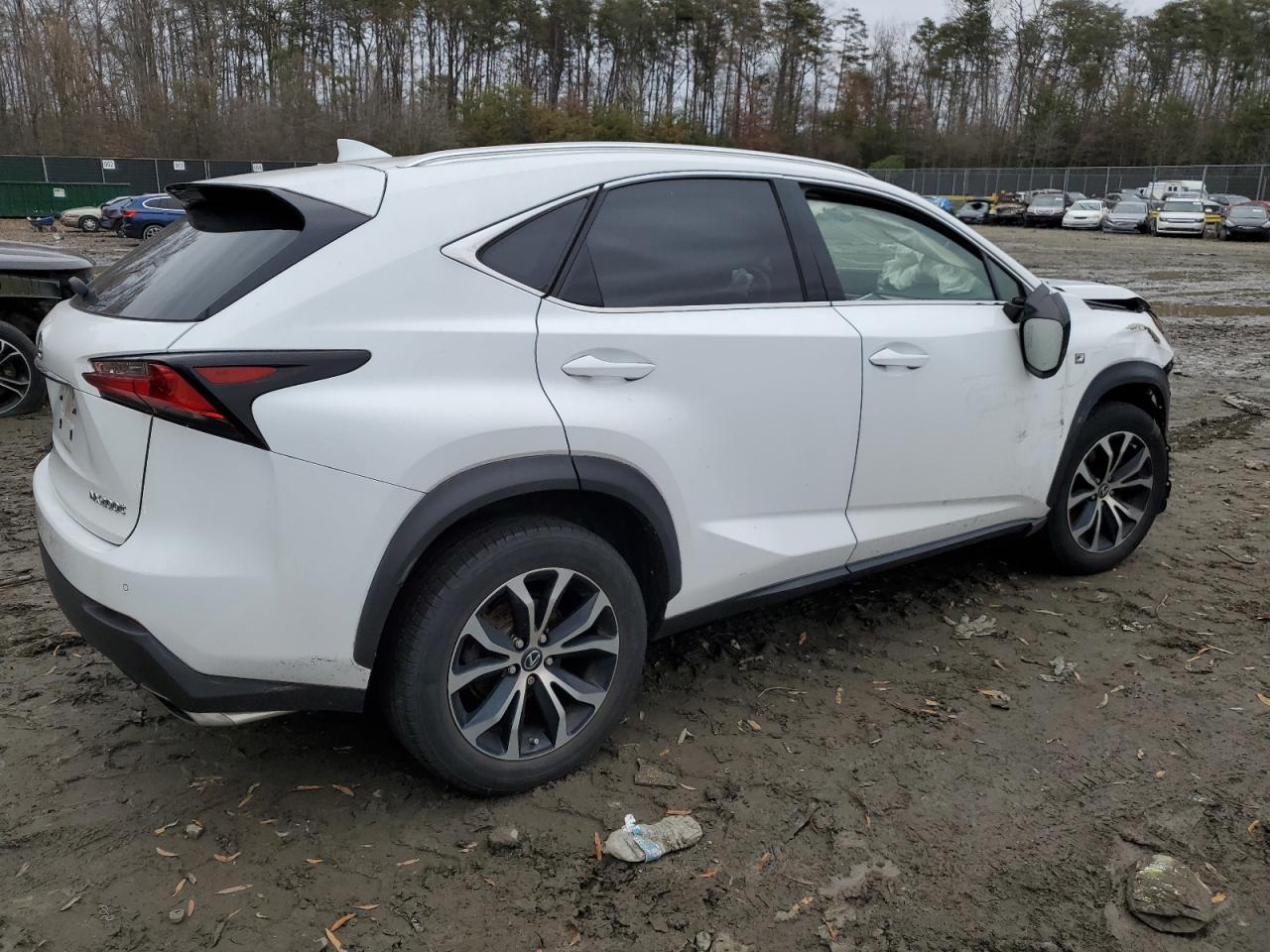 Image 3 of 2017 LEXUS NX 200T BASE 2017 with VIN JTJBARBZXH2097243