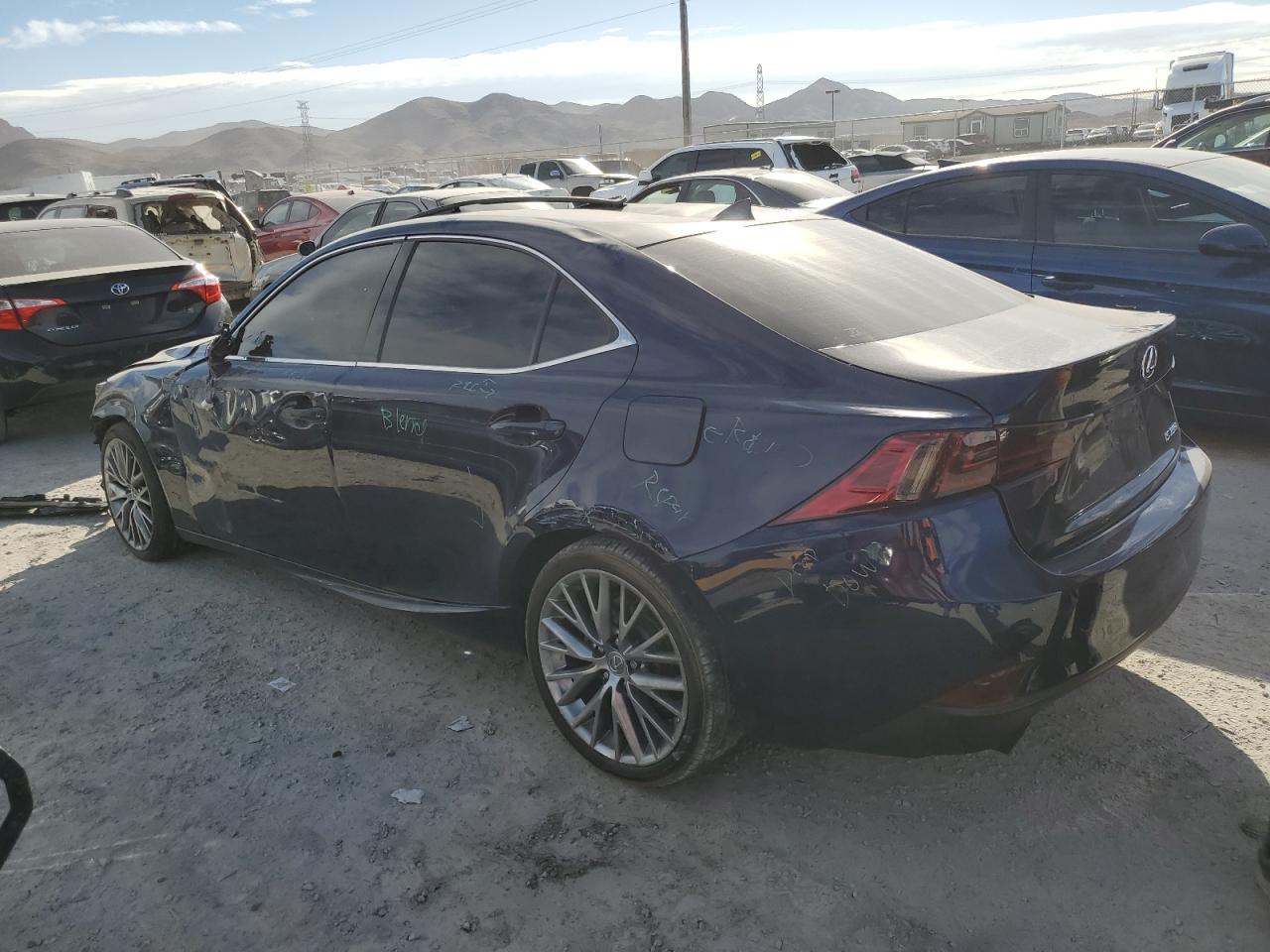 Изображение 2 2014 LEXUS IS 250 2014 с VIN JTHBF1D2XE5013081