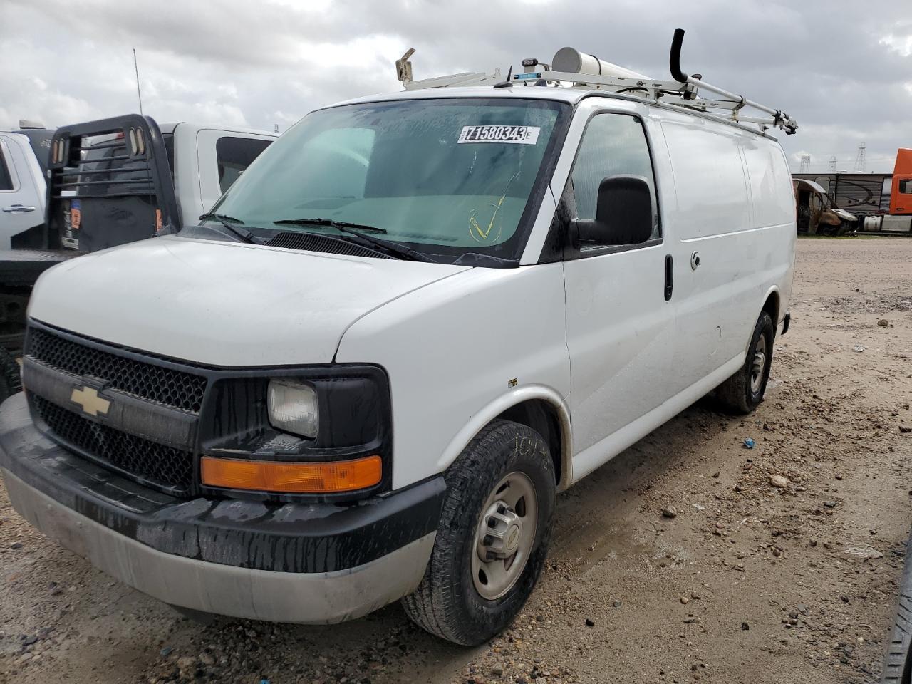 Image 1 of 2014 CHEVROLET EXPRESS G2500  2014 with VIN 1GCWGFCB4E1117135