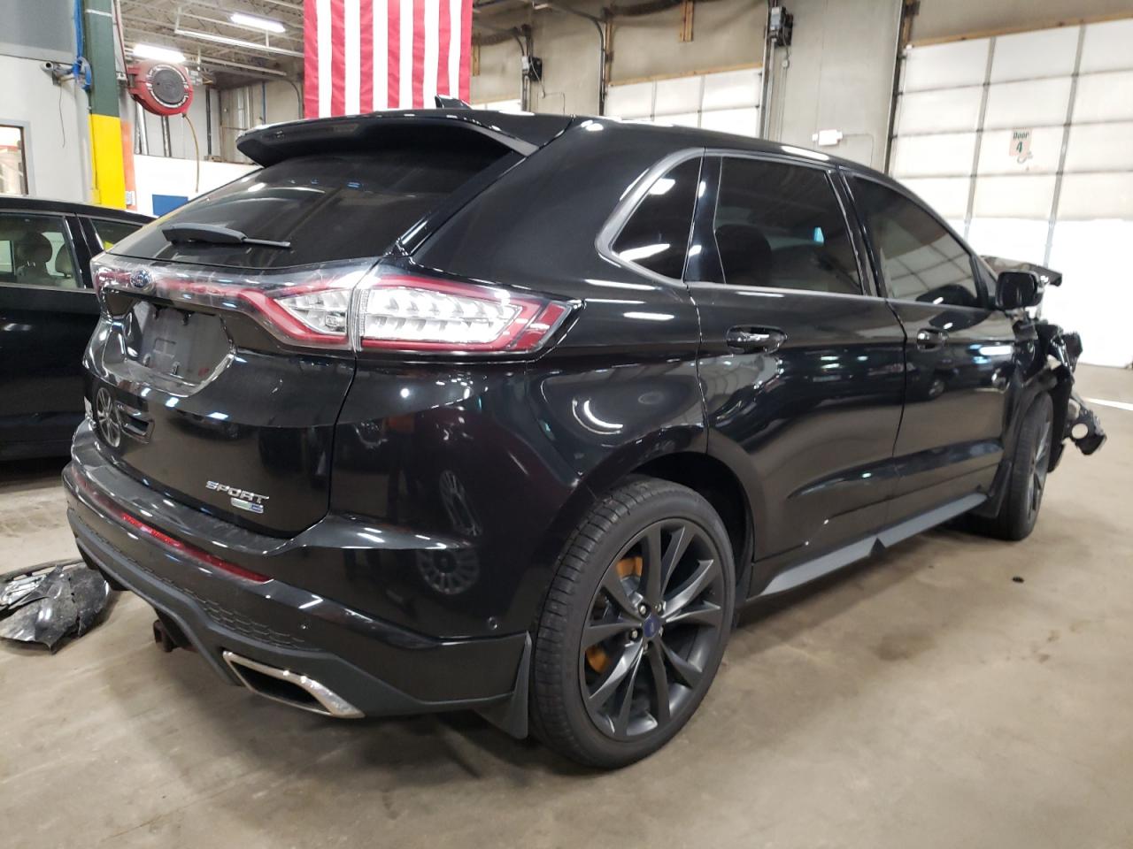 Image 3 of 2015 FORD EDGE SPORT 2015 with VIN 2FMTK4APXFBB96610