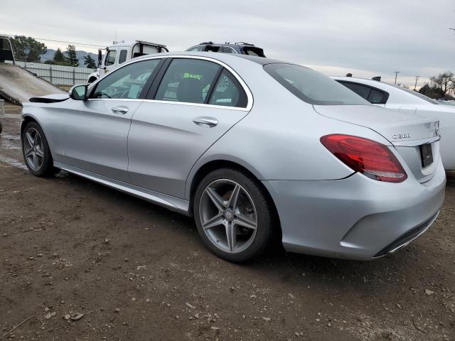 Image 2 of 2015 MERCEDES-BENZ C 300 4MATIC 2015 with VIN 55SWF4KB5FU029596
