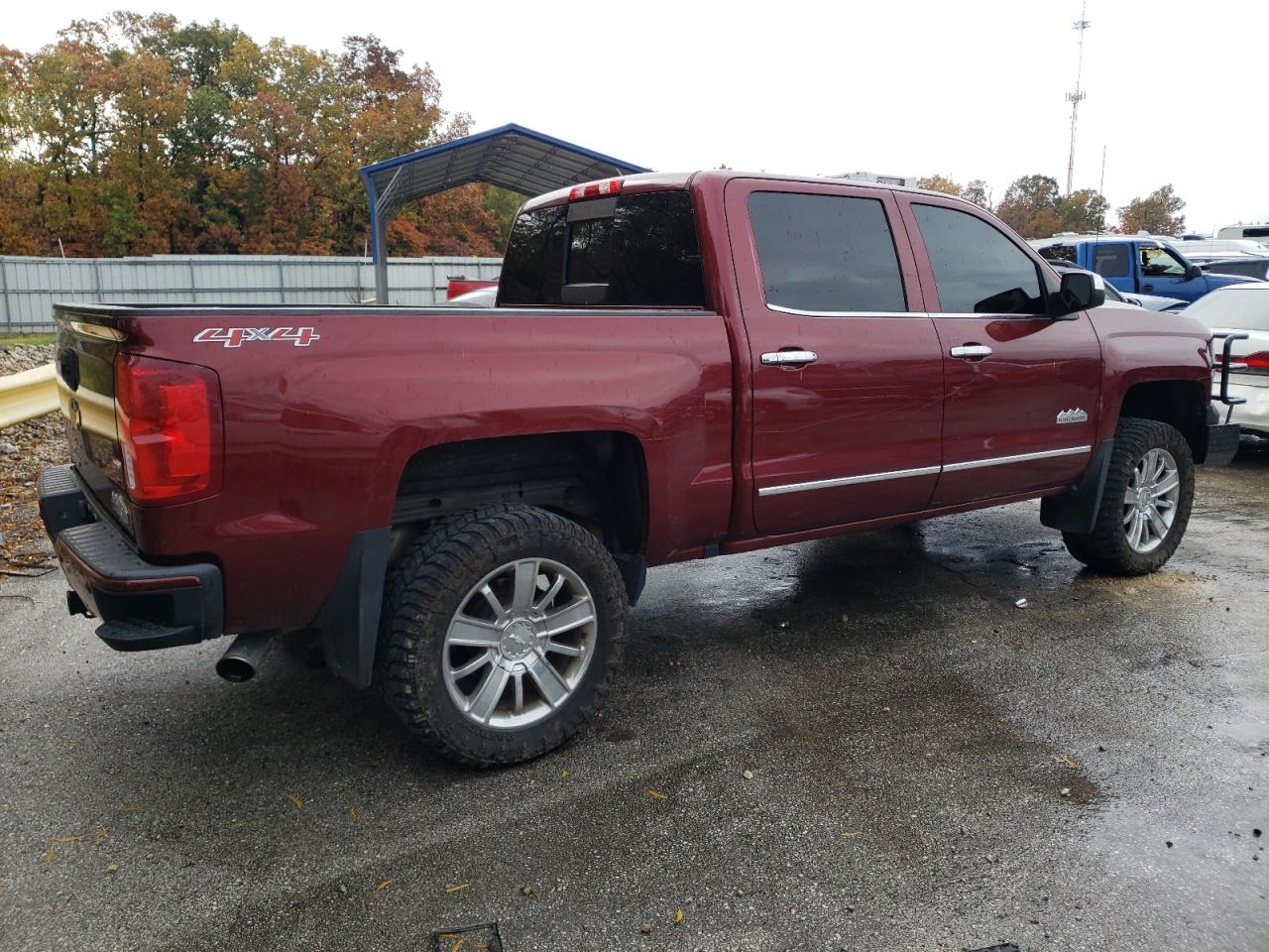 Obraz 3 z 2016 CHEVROLET SILVERADO K1500 HIGH COUNTRY 2016 z VIN 3GCUKTEC8GG228009